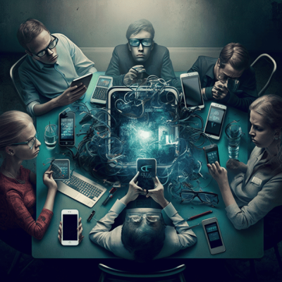 the Digital lab testers - as generated by MidJourney for Itecor